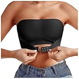 Generisch Hatme BH Trägerloser BH Push Up ohne Bügel Bandeau Top Damen Bralette Nahtloser BH Tube Top Push-up