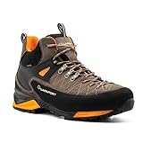 GARSPORT Herren MOUNTAIN TECH MID WP Trekking shoe, ANTHRAZIT/ORANGE, 38 EU