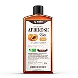 Aprikosenöl Bio 150ml - 100% Natural Apricot Kernel Oil - 100% Rein & Kaltgepresst