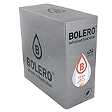 Bolero ICE TEA PEACH | 24x8g I Erfrischendes Zuckerfreies Getränkepulver mit Stevia gesüßt | Vitamin C | gesundes Getränk, das von Diabetikern empfohlen wird | Pfirsich Eistee Geschmack