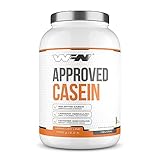 WFN Approved Casein - Casein Proteinpulver - Neutral & Ohne Süßungsmittel - 1 kg - Cremiger Casein Shake - Sehr gut lösliches Kasein Pulver - 33 Portionen - Made in Germany - Extern laborgeprüft