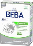 Nestlé BEBA Comfort+ Spezialnahrung bei Verdauungsbeschwerden, Babynahrung von Geburt an, 1er Pack (1 x 550g)