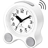 MAUJOY Diese Funksprechende Uhr mit Verstellbarer Weckfunktion ist perfekt geeignet für Senioren und Sehbehinderte. Sie verfügt über eine automatische Zeitansage.