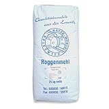 Roggenmehl 25 kg Typ 815 von Rätze-Mühle aus regionalen, naturbelassenen Roggen