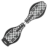 Magnitt RipStik Rollen-Board, Deluxe Junior Rip Stick mit leuchtenden Rädern für mehr Spannung, Spaß und Sichtbarkeit, Ripstick-Skateboard für Kinder ab 8 Jahren, Upgrade-Farbe (F)