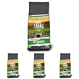 Der-Franz Espresso Bio Kaffee, Intensität 5/5, Bio Arabica umd Robusta, ganze Bohne, 1000 g (Packung mit 4)