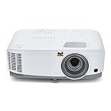 Viewsonic PA503W 3D Heimkino DLP Beamer (WXGA, 3.600 ANSI Lumen, HDMI, 2 Watt Lautsprecher, 1.1x optischer Zoom) weiß-grau