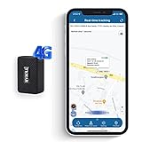 TKMARS Mini GPS Tracker 4G GPS Tracker Auto mit Kostenloser App, Echtzeit-Verfolgung, Kein Abonnement Erforderlich Geeignet für Autos, Senioren, Kinder, Dokumente usw.