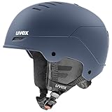 uvex Wanted - robuster Skihelm für Damen und Herren - individuelle Größenanpassung - Nackenwärmer - Dusk matt - 58-61 cm