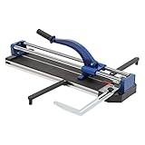 Manueller Fliesenschneider Schnittbreite 60cm Fliesenschneidmaschine Einstellbarer Winkelbereich 0° bis 90° Zweigleisig Fliesenschneider Schnittdicke 15mm Wolfram Legierung Fliesen Schneider