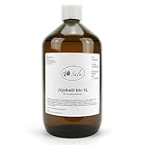 Sala Jojobaöl kaltgepresst bio 1 L 1000 ml Glasflasche