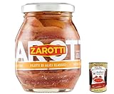 3x Zarotti Filetti di Alici, Classic Sardellenfilets in Sonnenblumenöl 140g + Italian Gourmet polpa 400g