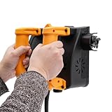 vinnyooc Elektrischer Wandhobel, verstellbare Tiefe 1-4 mm, Poliermaschinen für Wände mit Werkzeugkoffer, zum Schaufeln von Sand, Gips und Zementwänden