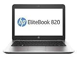 HP EliteBook 820 G3 (12,5 Zoll) Notebook PC Core i5 (6200U) 2.3GHz 8GB 256GB SSD WLAN BT Webcam Windows 10 Pro 64-bit (HD Graphics 520) (Generalüberholt)