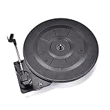MOLUCKFU Vintage Vinyl Plattenspieler Turntable mit Stylus und Eingebautem Vorverstärker Verstellbares Gegengewicht Hochwertiger Kunststoff Tragbarer Schallplattenplayer für Audiozubehör