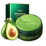 60 PCS Augenpads,Augenpads Gegen Augenringe,Hyaluronsäure Augenmaske,Falten,Tränensäcke,Puffiness,Feuchtigkeit Spendende Augenmaske,Augenringe Entfernen,Avocado Augenpads Mit Avocado Extrakt.