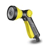 Kärcher Multifunktions-Spritzpistole, mit 3 verschiedenen Sprühbildern und arretierbarem Auslöser, gelb/schwarz