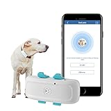 Winnes GPS Tracker für Hunde, Anti-Verlust, Echtzeit-Tracking APP/Web-Plattform Kein ABO mit Ton- / Lichtalarm zum Auffinden von Haustieren