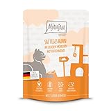 MjAMjAM - Premium Katzenfeuchtfutter - Quetschie - saftiges Huhn mit köstlicher Karotte, 1 Packung (1 x 300g), Getreidefrei mit zusätzlichem Fleisch