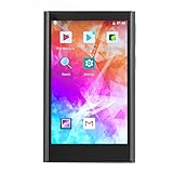 Denash WiFi HiFi MP4 -Player mit HD -Bildschirm, Effizienter und Stabiler Musikplayer für den Täglichen Gebrauch, 16 GB Speicher (Eisengrau)