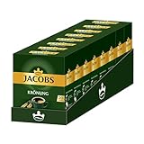 Jacobs löslicher Kaffee Krönung, 160 Instant Kaffee Sticks, 8er Pack, 8 x 20 Getränke