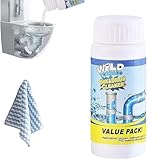 Vollstern Abflussreiniger Schaum Extra Stark, Vollstern Rohrreiniger Extrem Stark, Wild Sink Und Drain Cleaner, Hochwirksamer Rohrreiniger Mit Aktivschaum, Für Küche, Bad, Toilette Und Balkon (1Pc)