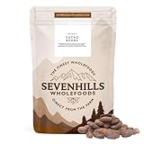 Sevenhills Wholefoods Bio-Rohkakaobohnen 1kg zur Herstellung von Süßwaren, Desserts, heißen Schokoladengetränken, zu Pulver gemahlen