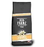 Der-Franz Kaffee, aromatisiert mit Vanille, Arabica und Robusta Kaffeebohnen, 1000 g