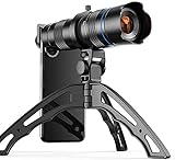 Ganzmetall-Monokular, 20–40-facher Zoom, externes Universal-Teleobjektiv, Outdoor-Handy, Dual-Einstellungs-Zoom-Teleskop mit Stativ, gut