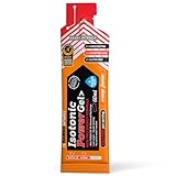 NAMEDSPORT Isotonic Power Gel Orange, Isotonisches Energiegel, 60 ml, sofortige Energienachfüllung mit 22 g Kohlenhydraten, ideal für Ausdauersportarten