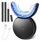 Teeth Whitening Kit, Professionell Zähne Bleaching Set für Zahnaufhellung & Zähne Aufhellen, LED Hause Zahnaufhellungsset für Weiße Zähne mit 3Pcs Zahnbleaching Gel, Zahnflecken Schnell Entfernen