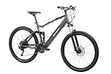 F.lli Schiano E-Fully, E Bike Mountainbike, 27.5 Zoll, 36V 14Ah Abnehmbarer Akku, Motor 250W 50Nm, MTB Ebike für Herren/Damen, Grün