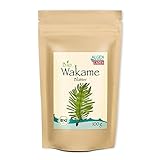 ALGENLADEN BIO Wakame Blätter - 100 g | Instant Algen aus dem Atlantik | Rohkost | Vegan | zu Dashi und Misosuppe