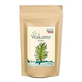 ALGENLADEN BIO Wakame Blätter - 100 g | Instant Algen aus dem Atlantik | Rohkost | Vegan | zu Dashi und Misosuppe