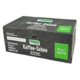 Cuisine Noblesse - Professional Kaffeesahne Portionspackungen 240 Stück á 10 g Großpackung - Kondensmilch in Gastro-Qualität - Kaffeemilch kleine Portionen (10% Fett, Portionsmilch einzeln verpackt)