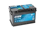 Exide Unisex-Adult NBA-1047 Start Stop EFB 12V 65AH 650A, Other, Standard