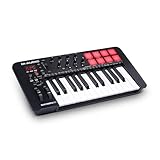 M-Audio Oxygen 25 V – 25-Tasten USB MIDI Keyboard Controller mit Beat Pads, Smart Chord & Scale Modi, Arpeggiator und Softwarepaket inklusive