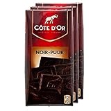 Cote D'Or Dunkle Schokolade 3 X 100 G