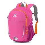 SKYSPER Kinderrucksack 12L Wanderrucksack mit Brustgurt Jungen & Mädchen, Wandern Rucksack Kinder für 3-8 Jährige