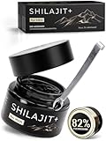 Shilajit Original Himalaya Für Männer – 82% Fulvinsäure 50g Premium Mumijo Shilajit Hochdosiert Aus Himalya Gebirge I Handernte Inkl. 500mg Dosierlöffel