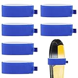 6 Stück Verstellbare Skigurte, Ski Befestigungsbänder Ski-Klettband Skibänder klett Ski Strap Skibinder Skiwickel Skiwickelgurte Skateboard für Skibretter Skistöcke Wintersport