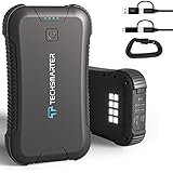 30000mAh 20W USB-C Rugged & Waterproof Power Bank with Flashlight Heavy Duty Portable Charger for Outdoor Camping Compatible with iPhone 16 15 iPad Air / Pro Samsung S24 S23 Android LG Moto