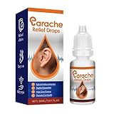 Ohrentropfen, Ohrenbehandlung, Lösung zur Pflege der Ohren, Linderung von Tropfen aus Ohrwachs, Flüssigkeit für die Ohren, Tinnitus-Entlastung bei Ohren, 30 ml