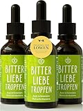 BitterLiebe Bittertropfen - Bitterstoffe aus hochwertigen Bitterkräutern - Tropfen mit praktischem Pipettenverschluss - inspiriert durch Hildegard von Bingen - 50ml