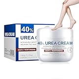 Urea Creme 40 Prozent,Schrundensalbe,FußCreme Trockene FüßE,Mit HyaluronsäUre,Gegen Hornhaut & Rissige Haut,FüR FüßE,HäNde,Fersen,Ellenbogen,NäGel Und Knie,150g