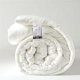 GHJUMKFDF Bettdeckeneinsatz – gesteppte weiße Steppdecke für Queen-Size-Betten, für alle Jahreszeiten, Daunendecke mit Ecken
