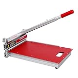 17mm Laminatschneider Pro | 330mm Vinylschneider für LVP, SPC, WPC, Bambus & Parkett | 0°-45° Winkelschnitt | Wolframstahlklinge | Staubfrei, ergonomisch | Profi Werkzeug für Bodenbeläge