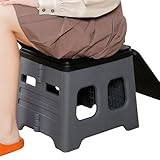 Camping -Toilettensitz - Klapptoilette mit Tasche | tragbar | Für Erwachsene mit Deckel, Sitz- und Sparetoilet -Taschen, Outdoor -Reise -Klo zum Angeln, Wandern, Wohnwagen, Auto, Festivals