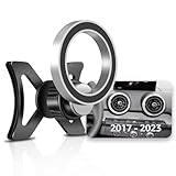 AYADA Magnet Handyhalterung Kompatibel mit Q2, MagSafe für iPhone 12/13/14/15, SUV Zubehör Accessories Einfach Bedienen Verstellbarer Blickwinkel Stabil