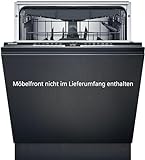 Siemens SX73EX02CE XXL-Geschirrspüler iQ300, vollintegrierte Spülmaschine mit Besteckschublade, 60 cm, HomeConnect, varioSpeed Plus, sideLight, flexKörbe, varioScharnier